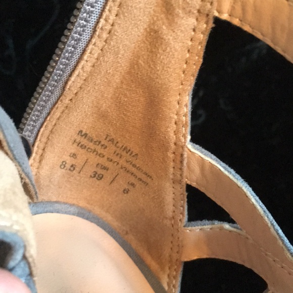 Kelly & Kate laser cut sandals size 8.5 39 euro - Picture 3 of 8